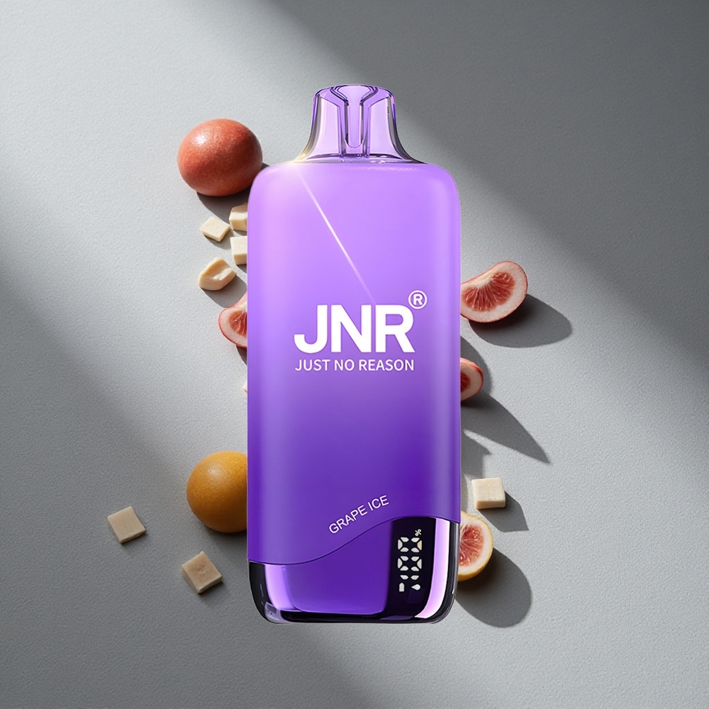 JNR Rainbow 10500 Puffs Winogrono Lód 18ml 0.8ohm