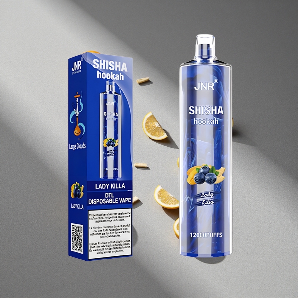 JNR Shisha Hookah 12000 Puffs Lady Killa 24ml