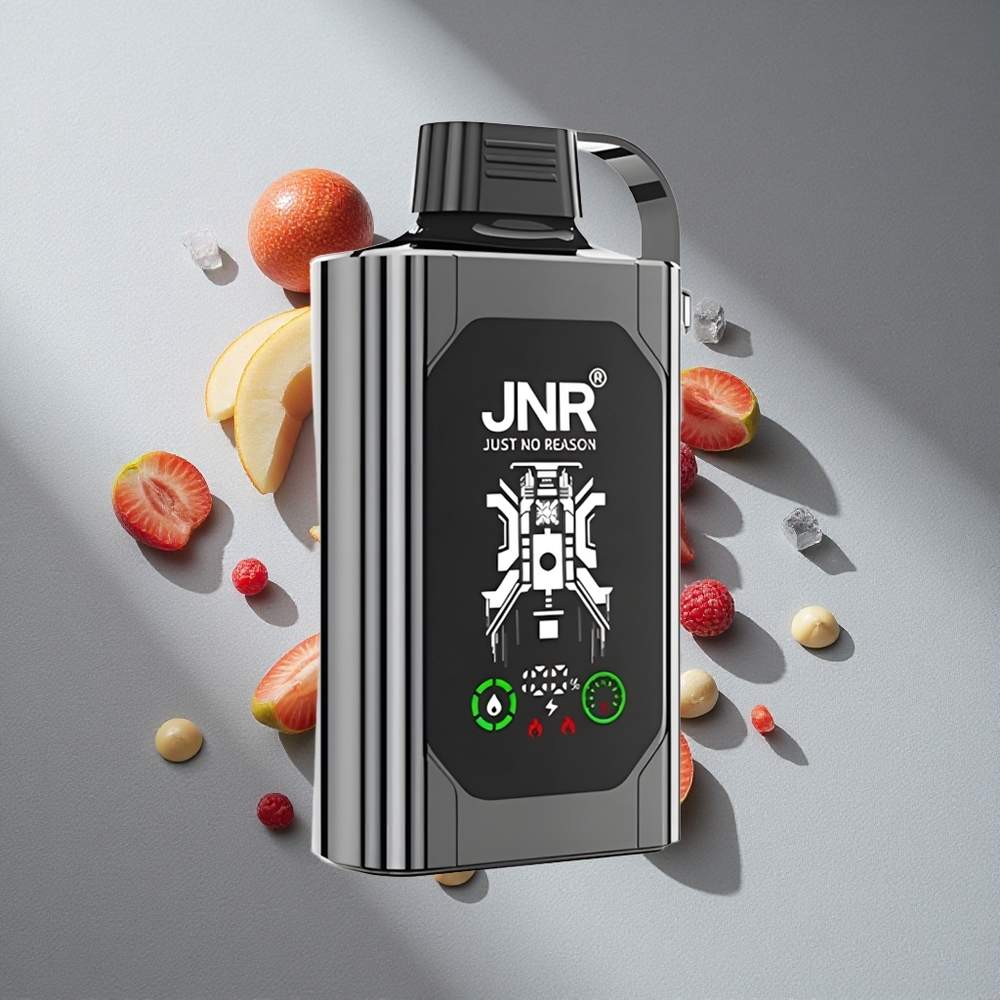JNR Shisha Hookah Box 20500 Puffs Mieszane Jagody Lód Wyświetlacz HD Akumulator 1000mAh
