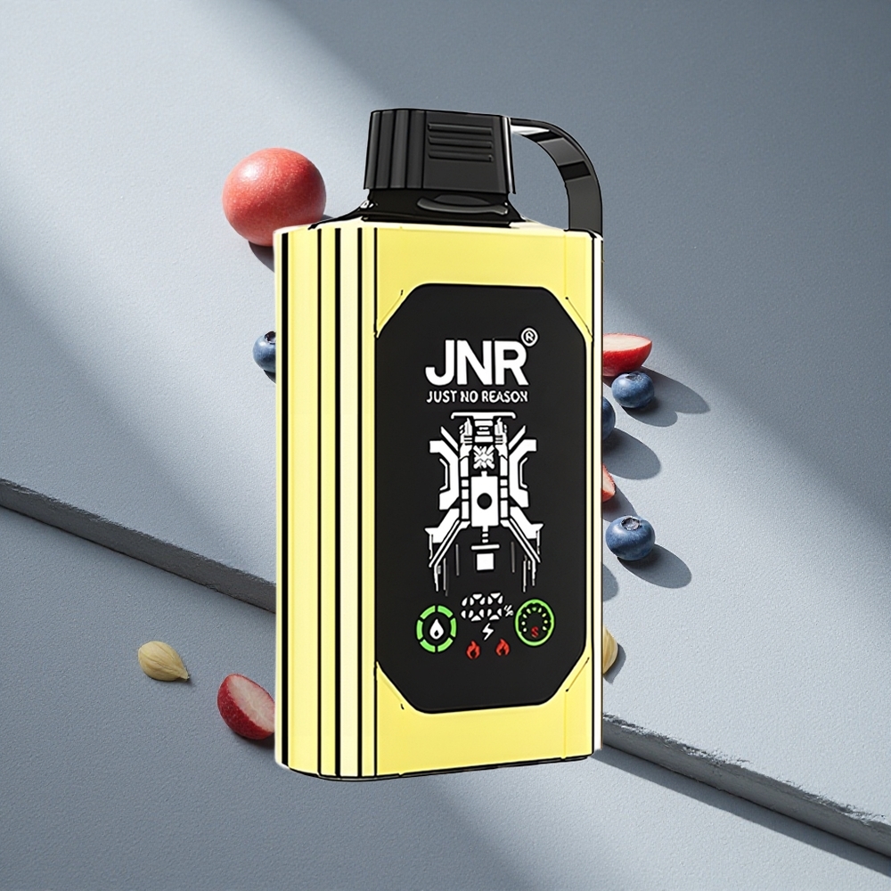 JNR Shisha Hookah Box 20500 Puffs Wyświetlacz HD Lód z Borówką