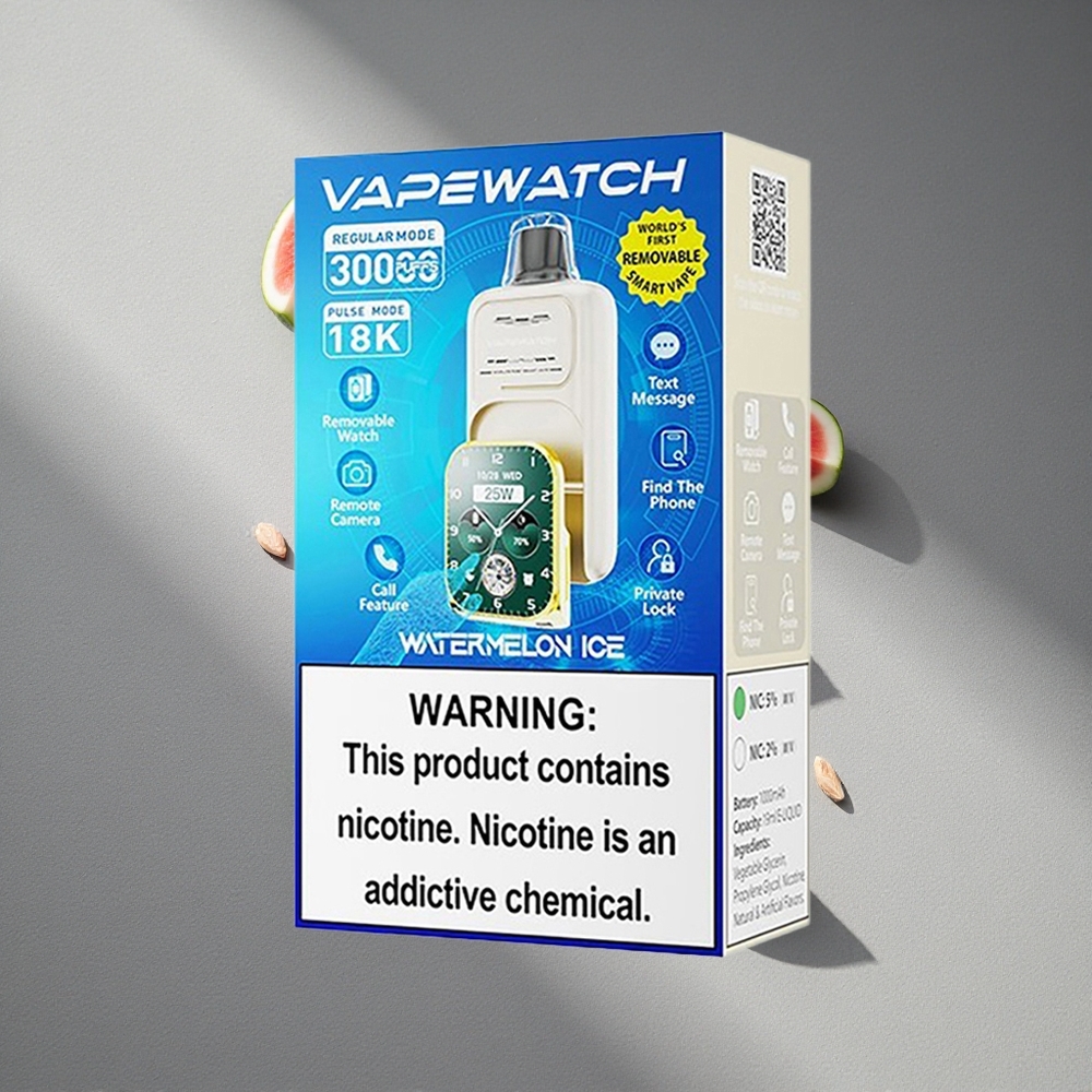 JNR Vape Watch 30000 Puffs 19mL Arbuzowy Lód