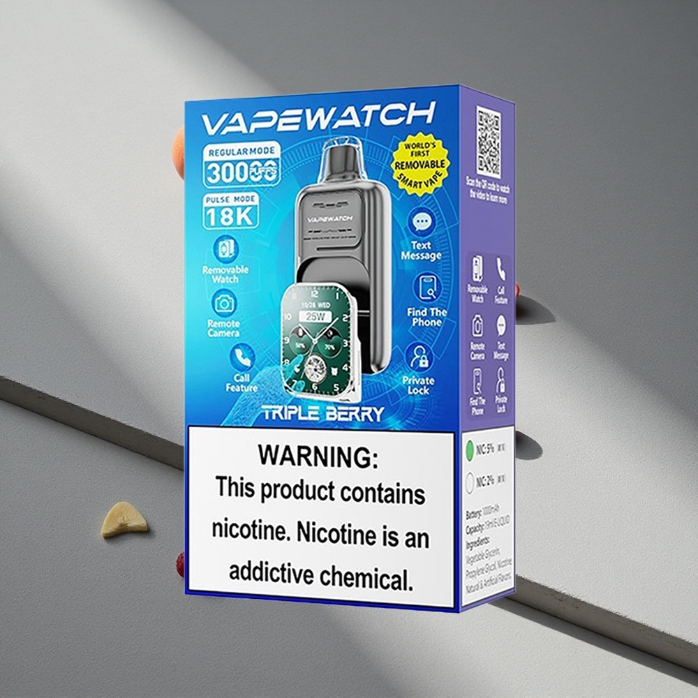 JNR Vape Watch 30000 Puffs 19mL Potrójne Jagody