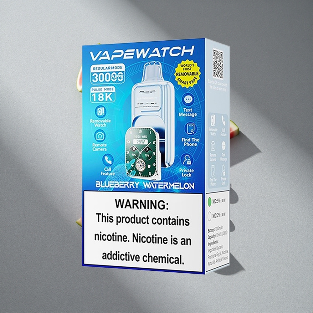 JNR Vape Watch 30000 Puffs Borówka Arbuz Podwójna Siatka