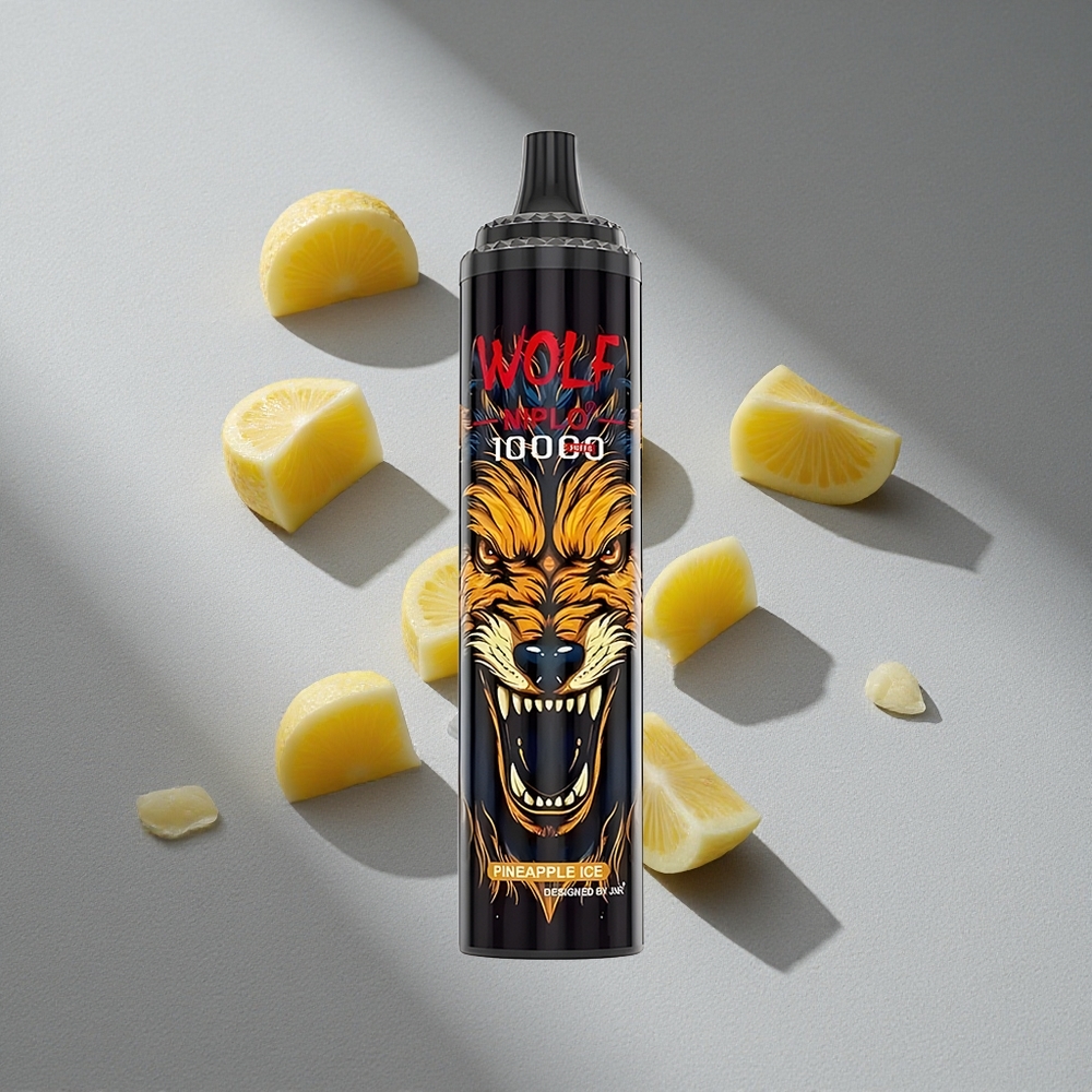 JNR Wolf Niplo 10000 Puffs Ananas Lód 1.0 Ohm 20ml
