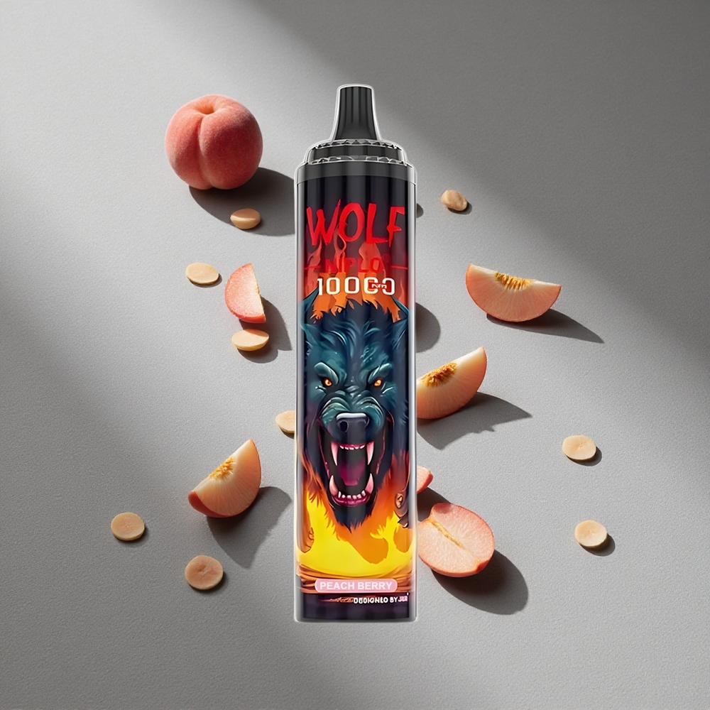 JNR Wolf Niplo 10000 Puffs Brzoskwiniowo-Jagodowy 20ml 650mAh