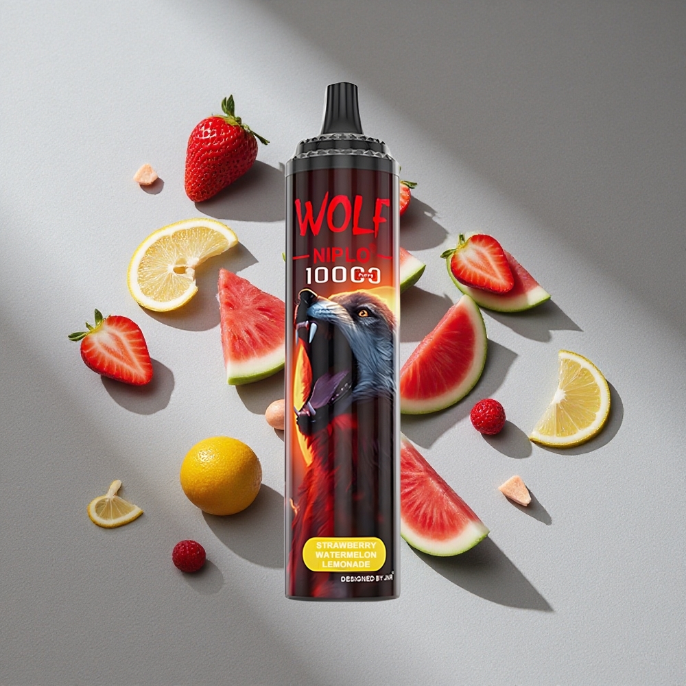 JNR Wolf Niplo 10000 Puffs Truskawka Arbuz Lemoniada 20ml 650mAh