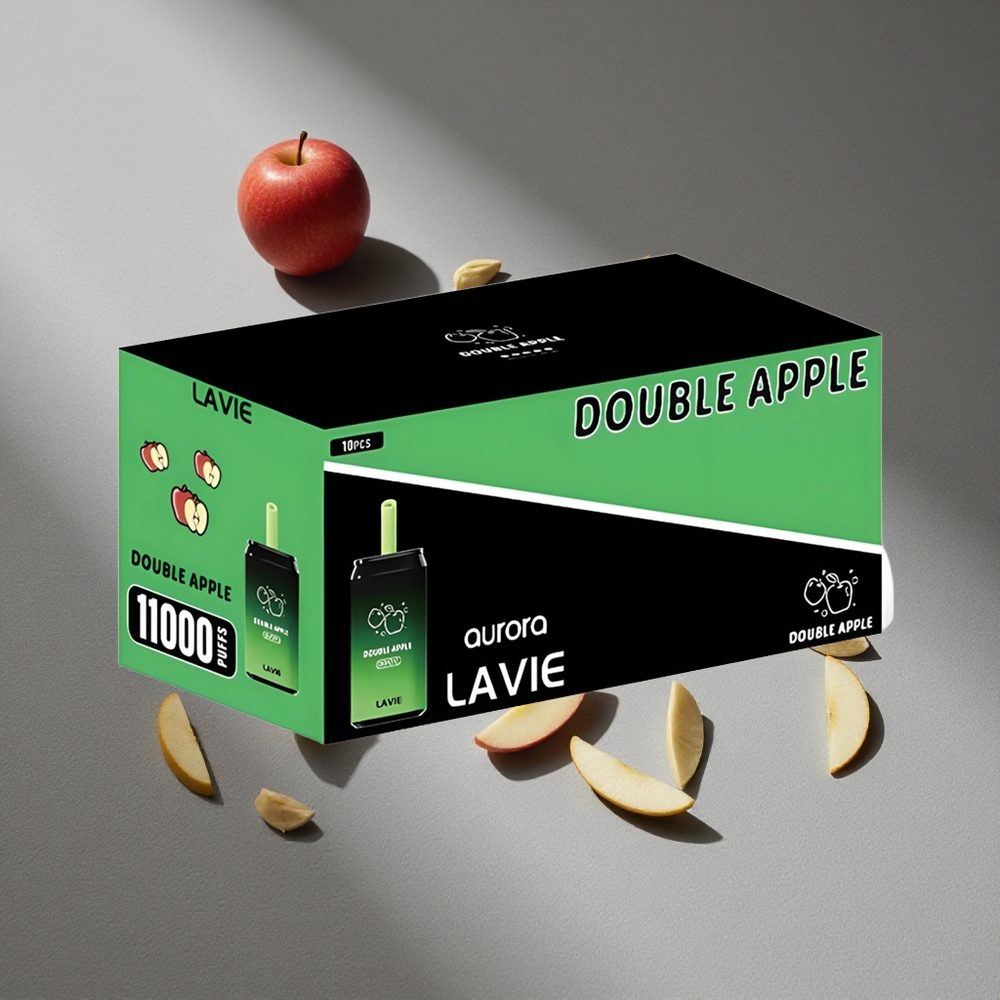 LAVIE Aurora 11000 Puffs Podwójne Jabłko 22ML Typ C