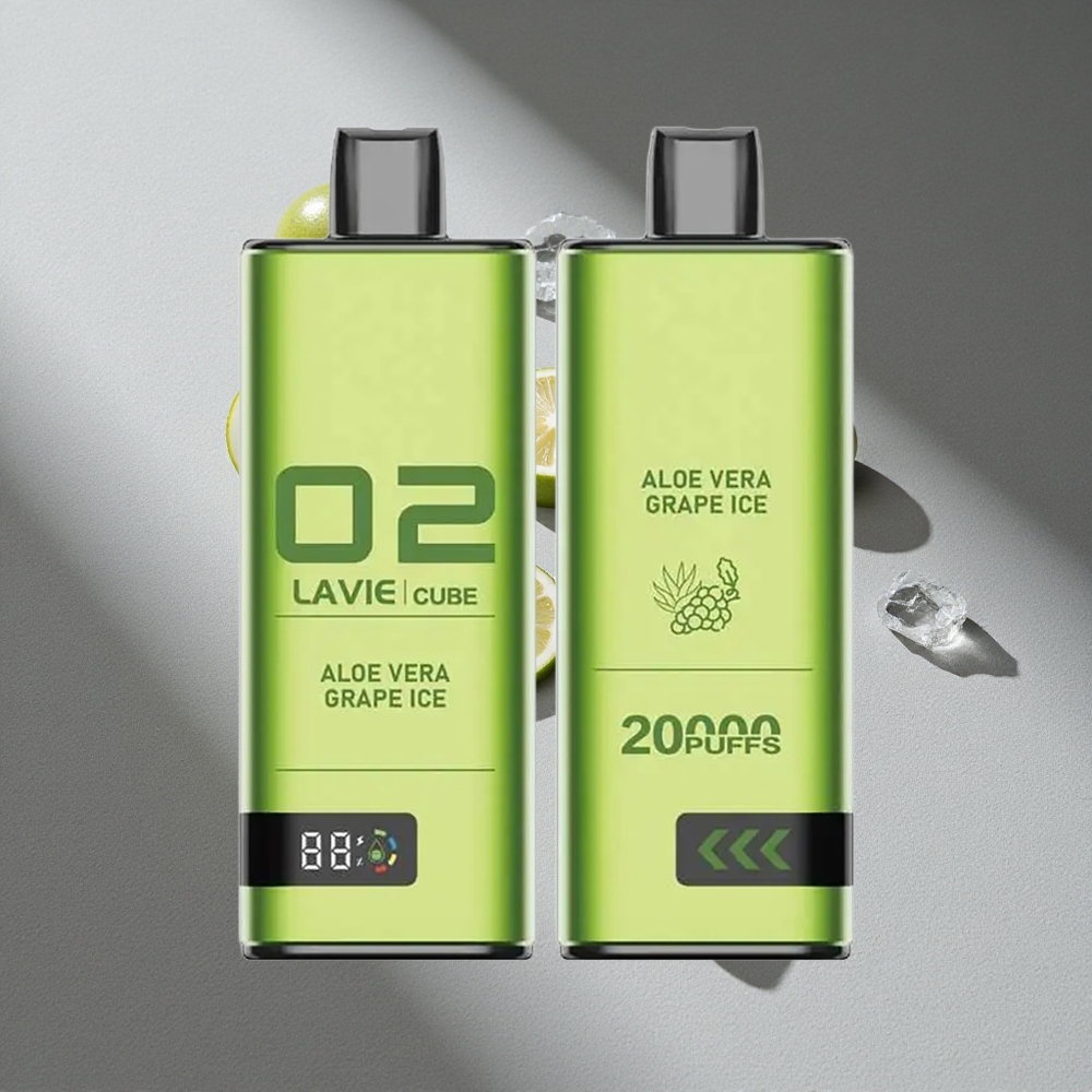 Lavie Cube 20000 Puffs Jednorazowy Vape Aloes Winogrono Lód