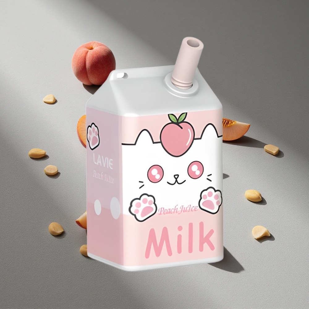 LAVIE Milk 7000 Puffs Brzoskwiniowy Sok 16ML 600mAh