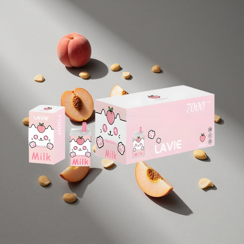 LAVIE Milk 7000 Puffs Brzoskwiniowy Sok 16ML 600mAh