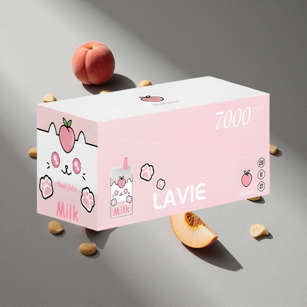 LAVIE Milk 7000 Puffs Brzoskwiniowy Sok 16ML 600mAh