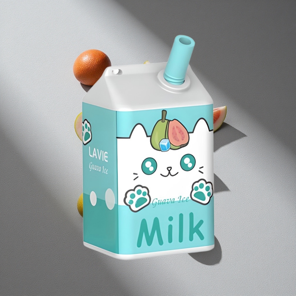 LAVIE Milk 7000 Puffs Guawa Lód 16ML 600mAh