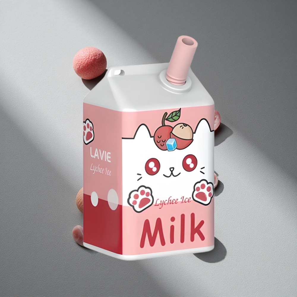 LAVIE Milk 7000 Puffs Lód Liczi 16ML 600mAh