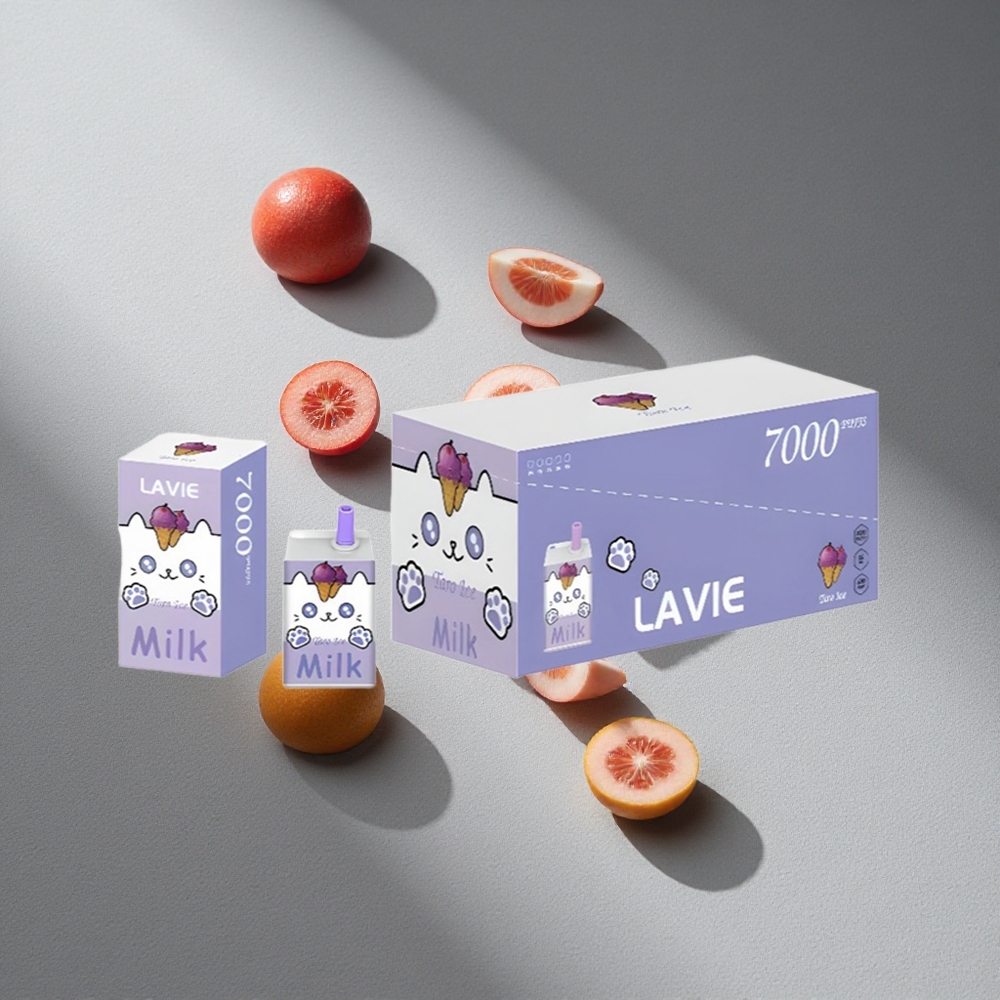 LAVIE Milk 7000 Puffs Lód Taro 16ML 600mAh