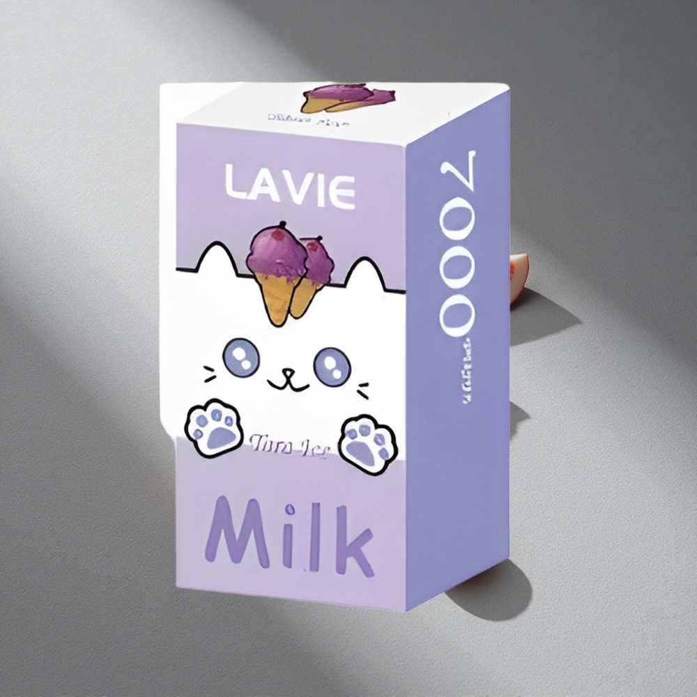 LAVIE Milk 7000 Puffs Lód Taro 16ML 600mAh