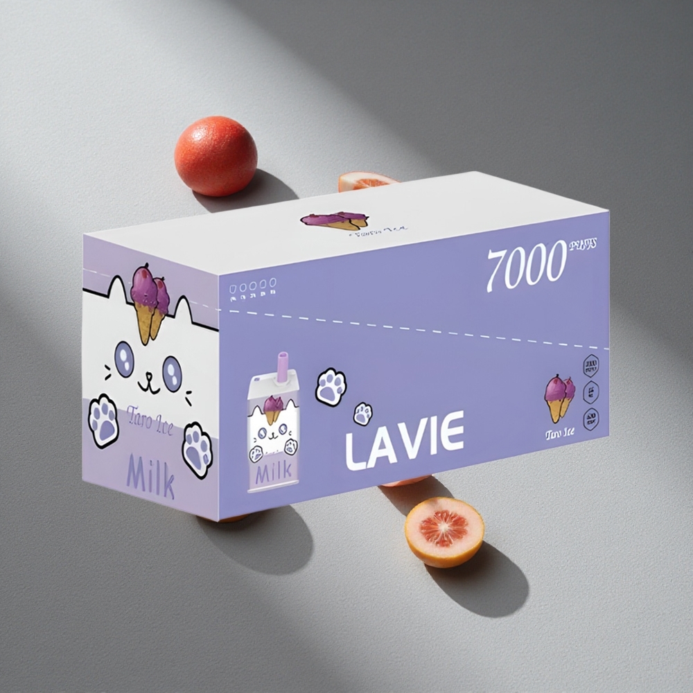 LAVIE Milk 7000 Puffs Lód Taro 16ML 600mAh