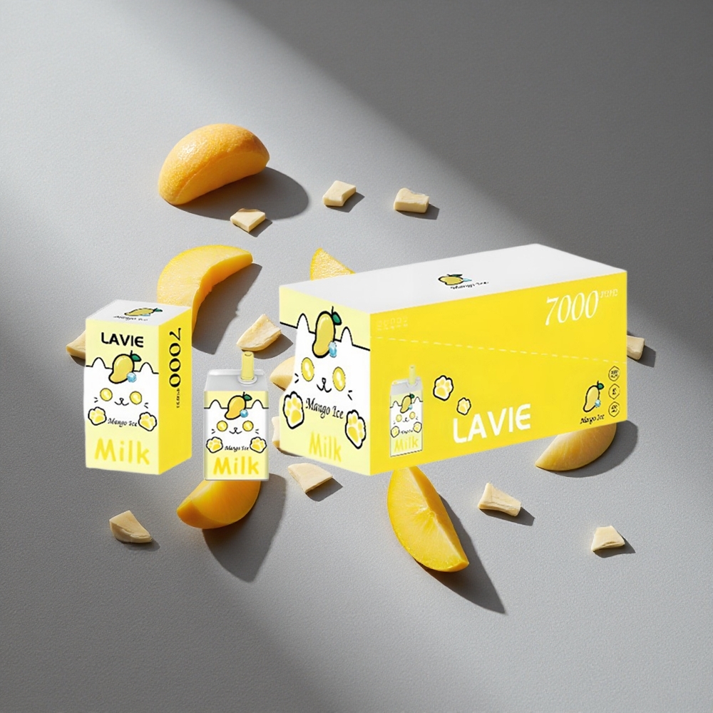 LAVIE Milk 7000 Puffs Mangolodowy Typ C Ładowanie