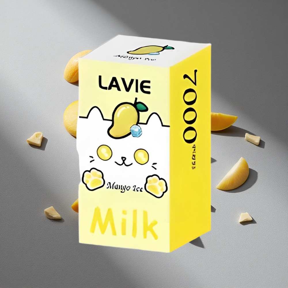 LAVIE Milk 7000 Puffs Mangolodowy Typ C Ładowanie