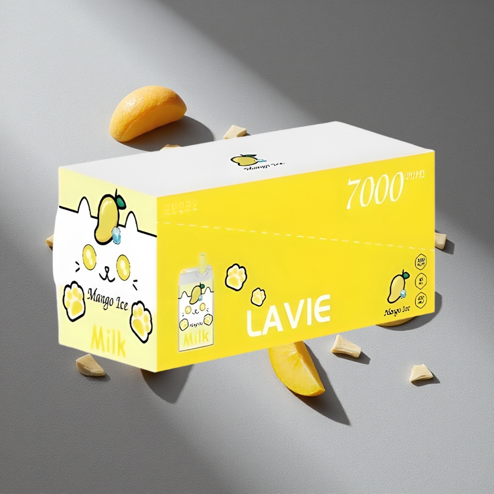 LAVIE Milk 7000 Puffs Mangolodowy Typ C Ładowanie