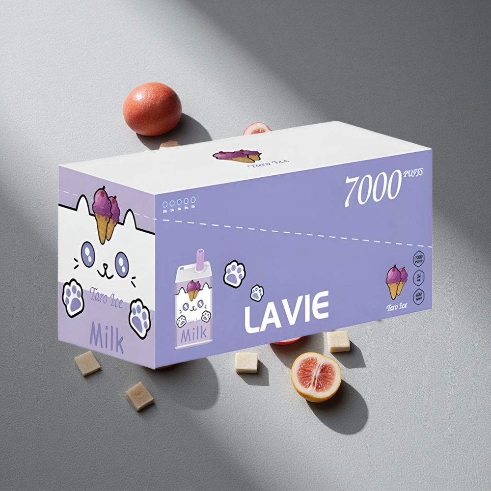 LAVIE Milk 7000 Puffs Winogrono Lód 16ML Typ C