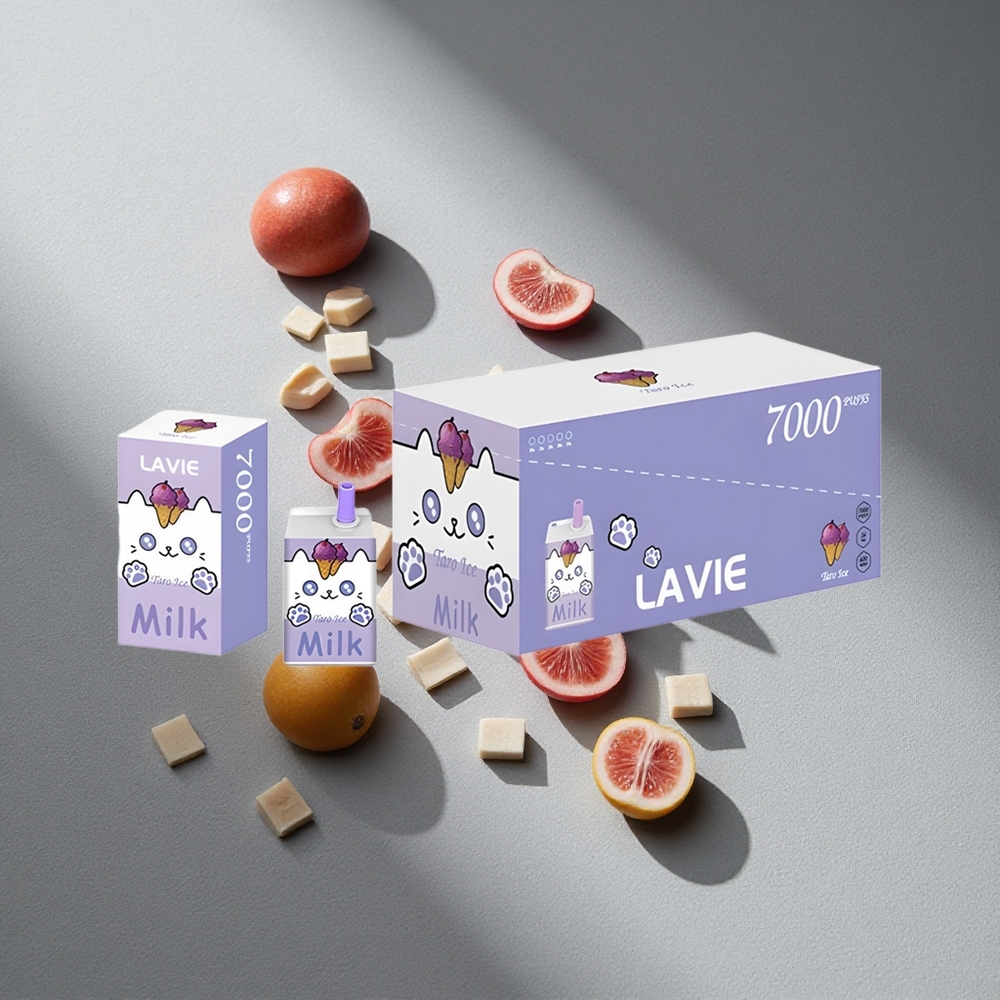 LAVIE Milk 7000 Puffs Winogrono Lód 16ML Typ C