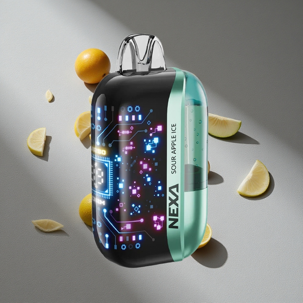 NEXA Ultra 50000 Puffs 20ml Kwasna Jabłko Lód