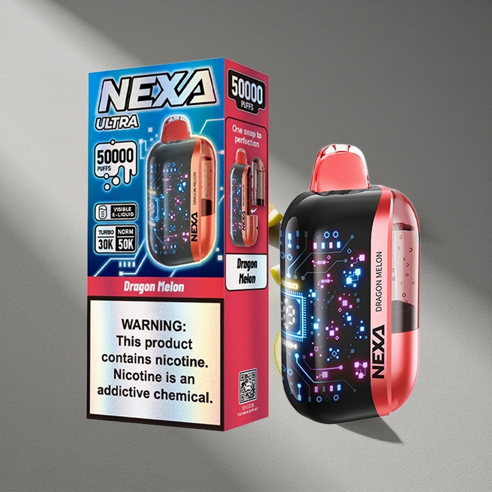 NEXA Ultra 50000 Puffs Melon Smoczy 20ml 0.9ohm