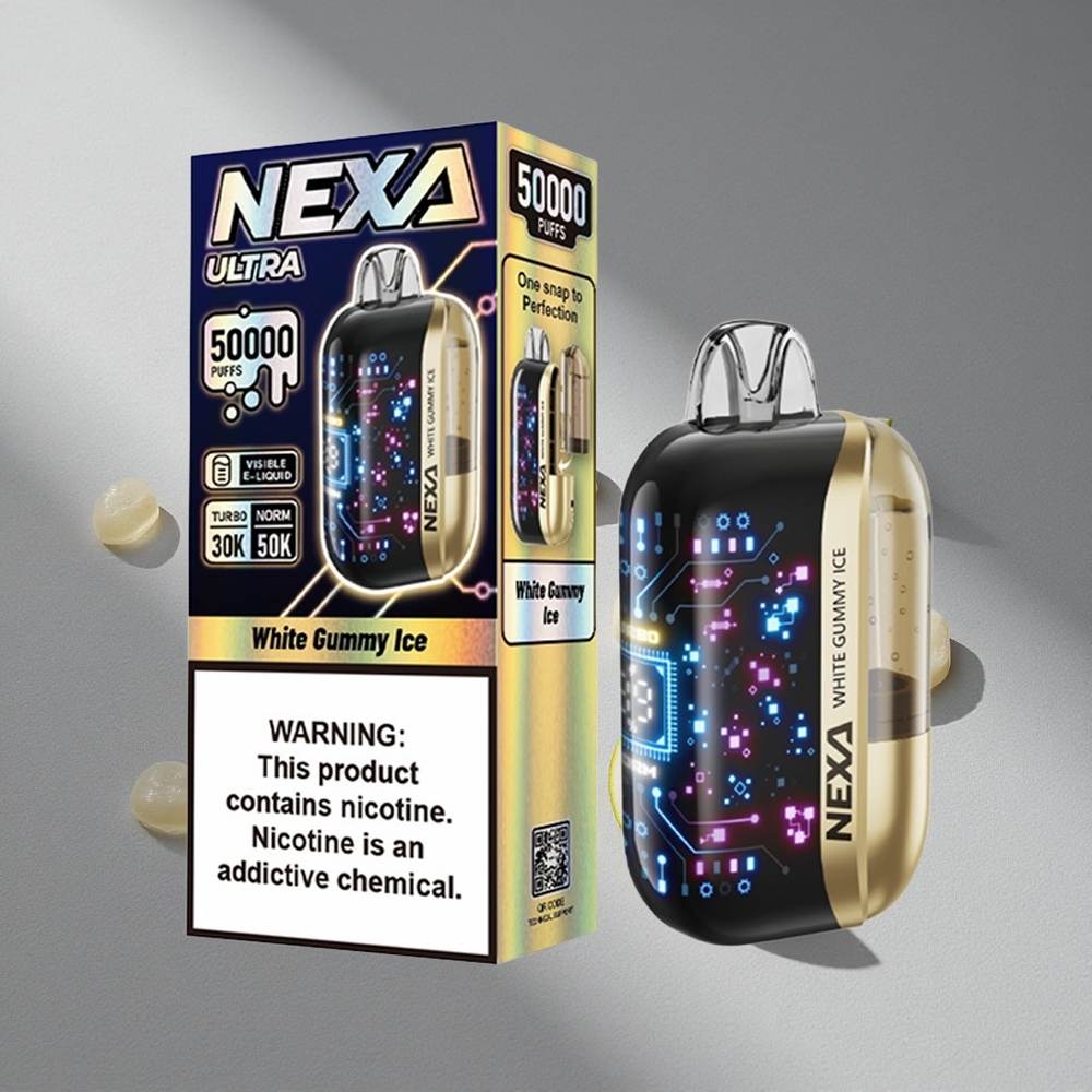NEXA Ultra 50000 Puffs Puffs Żelkowy Lód 20ml 5% Nikotyny