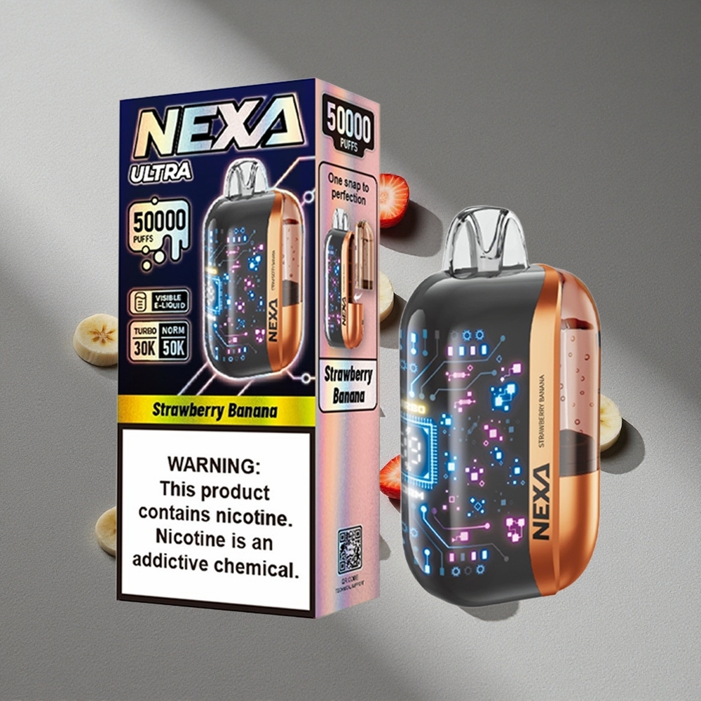 NEXA Ultra 50000 Puffs Truskawka Banan 20ml 800mAh