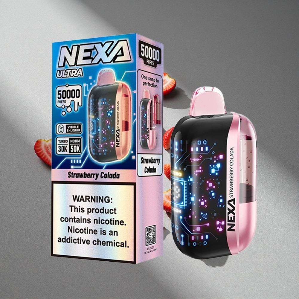 NEXA Ultra 50000 Puffs Truskawkowo-Kolada 20ml 0.9ohm