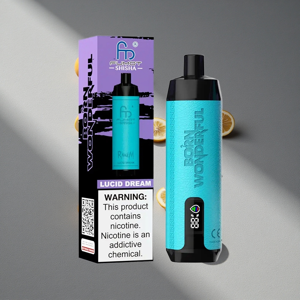 RandM Fumot Shisha 10000 Puffs 18ml Jasny Sen