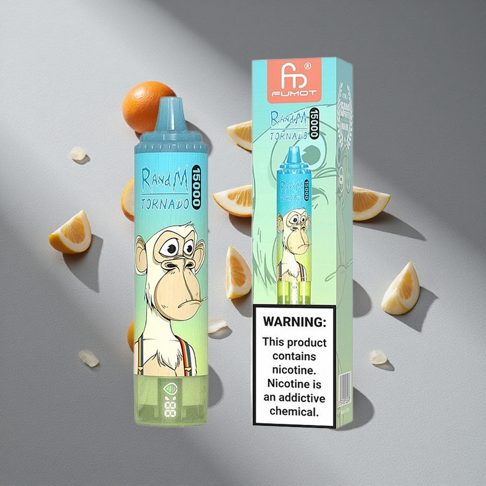 RandM Fumot Tornado 15000 Puffs 25ml Lód Pop