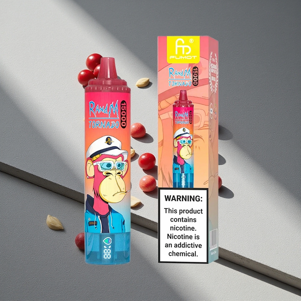 RandM Fumot Tornado 15000 Puffs 25ml Wiśnia