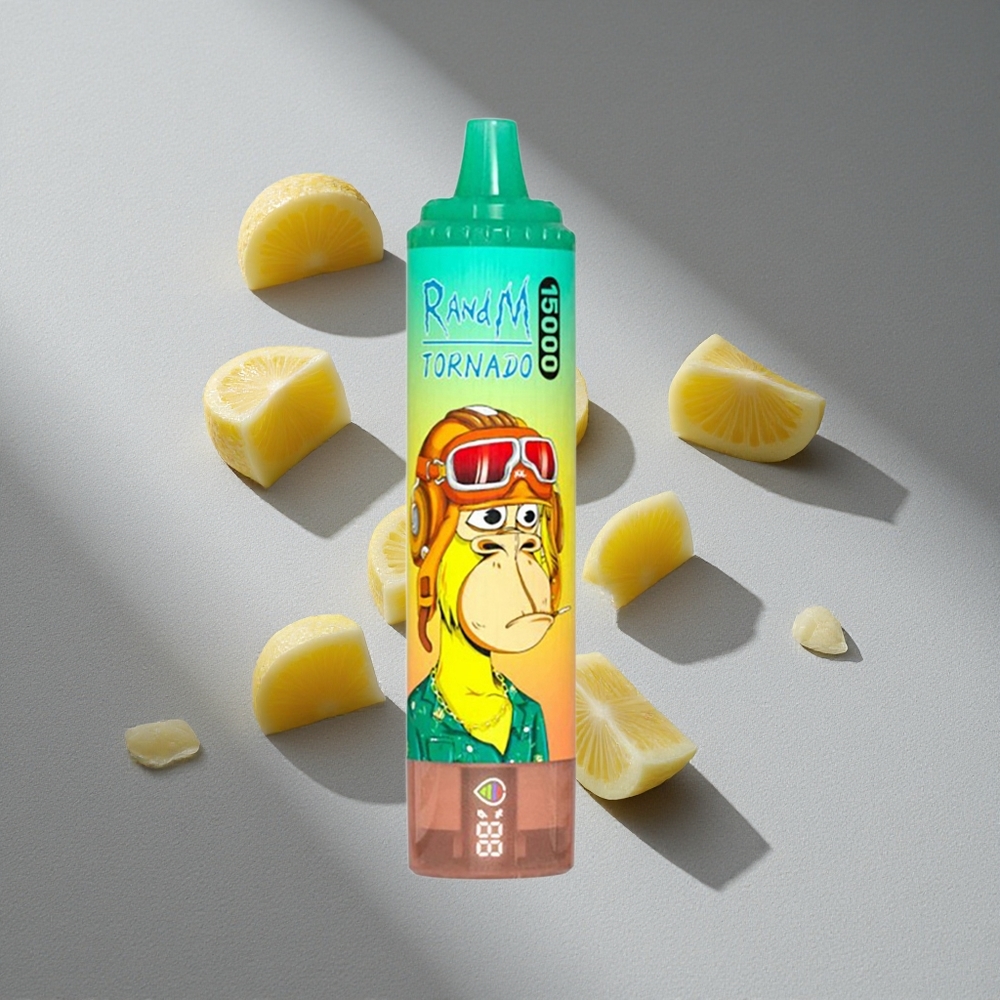 RandM Fumot Tornado 15000 Puffs Ananas Lód 25ml Mesh Coil