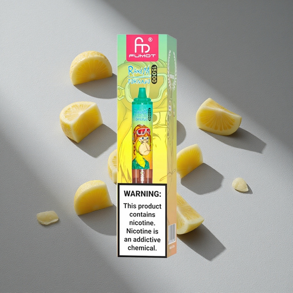 RandM Fumot Tornado 15000 Puffs Ananas Lód 25ml Mesh Coil