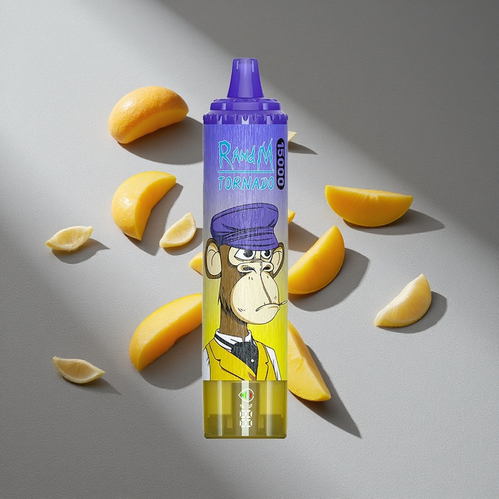 RandM Fumot Tornado 15000 Puffs Mango Na Lodzie 25ml 850mAh
