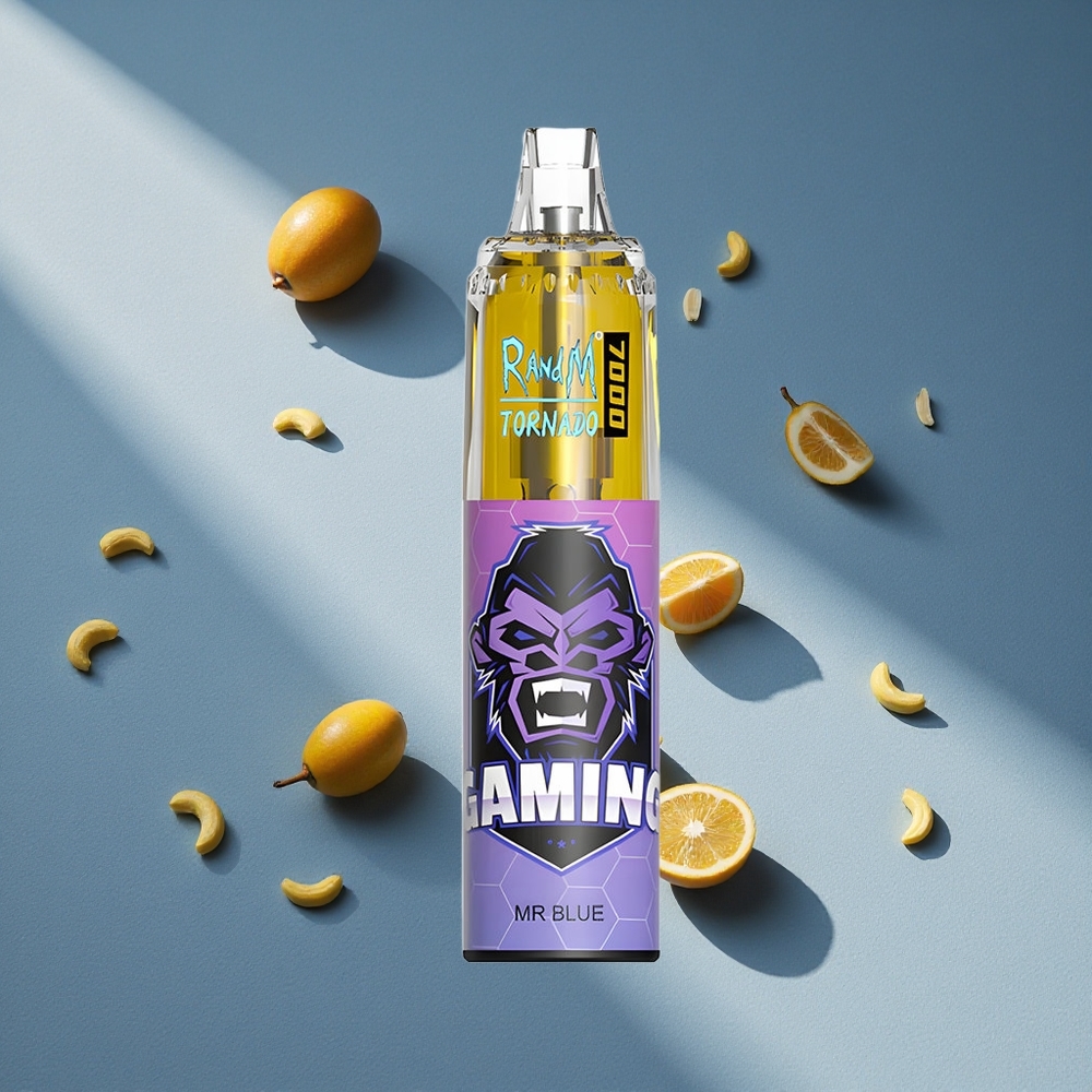 RandM Fumot Tornado 7000 Puffs 14 ML Doktor Niebieski