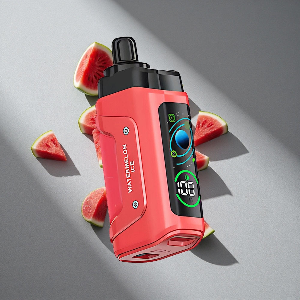 Razz Bar 45000 Puffs Arbuz Lód z regulacją przepływu powietrza i ładowaniem Type-C