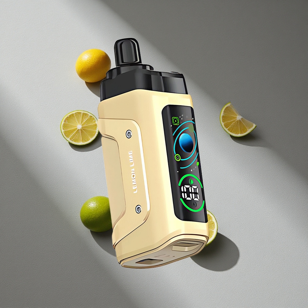Razz Bar 45000 Puffs Cytryna Limonka Przeładowywany Przepływ Powietrza