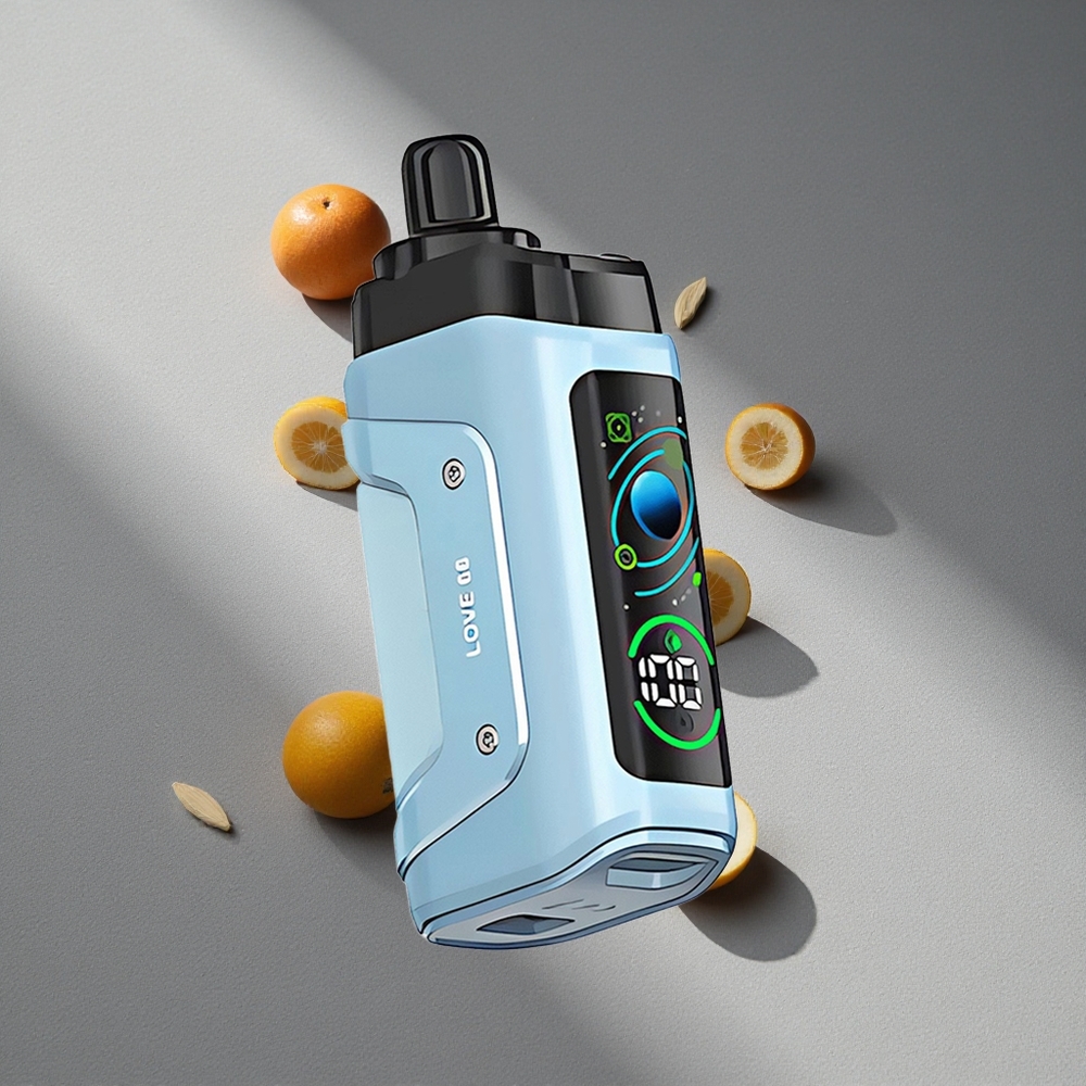 Razz Bar 45000 Puffs Love 66 Malinowy Przepływ Powietrza i Akumulator 650mAh