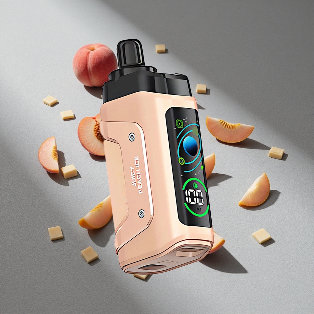 Razz Bar 45000 Puffs Soczysta Brzoskwinia Lód z Regulacją Powietrza i Typem-C
