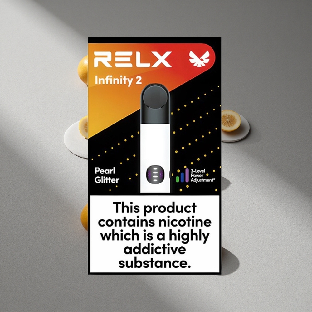 RELX Infinity 2 650 Puffs Perłowy Proszek 1,9 ml