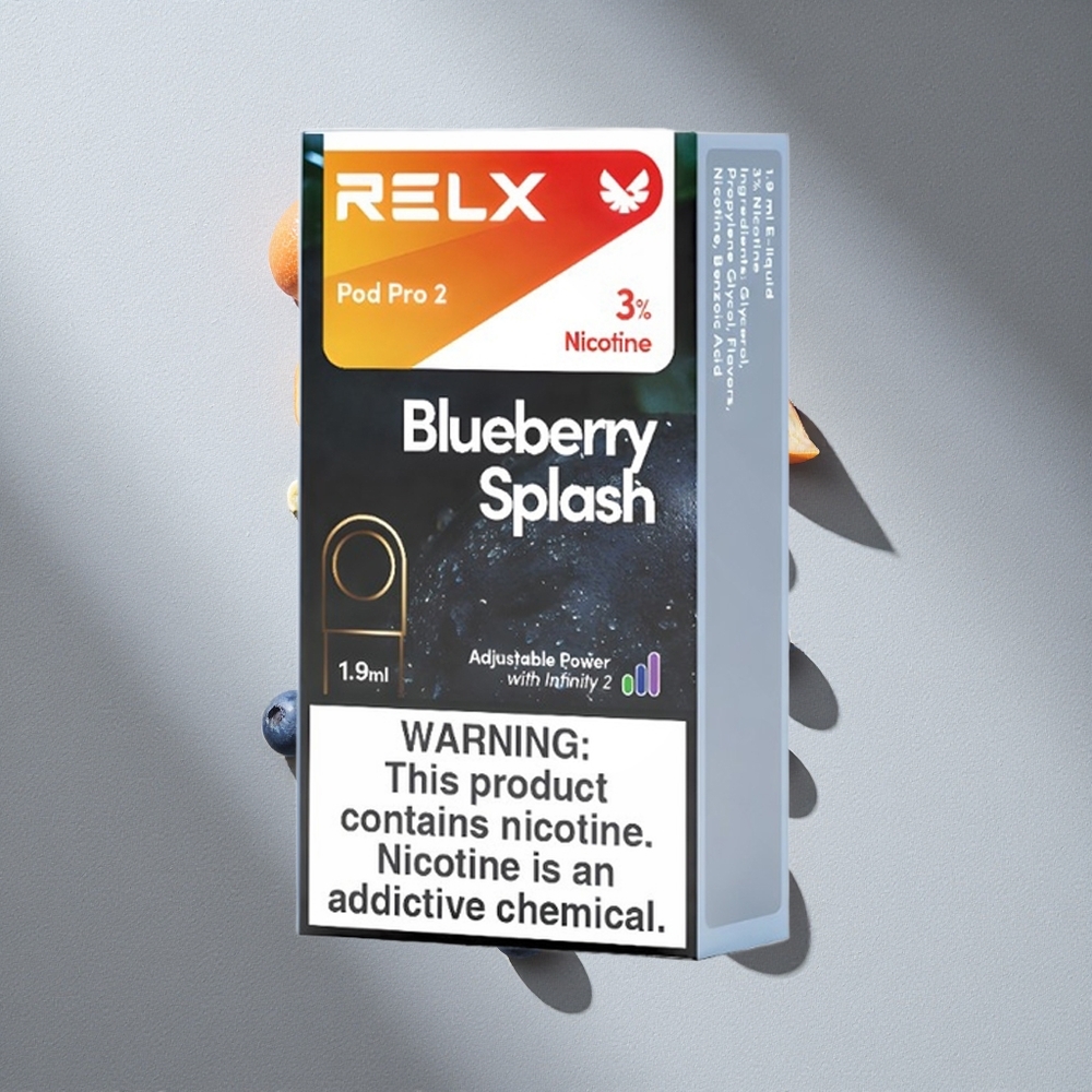 RELX Pod Pro 2 600 Puffs 3% Nikotyny Blueberry Splash