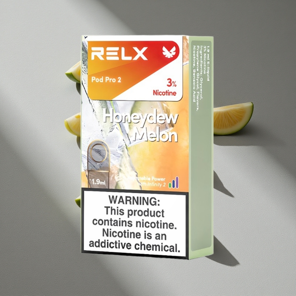 RELX Pod Pro 2 600 Puffs 3% Nikotyny Honeydew Melon