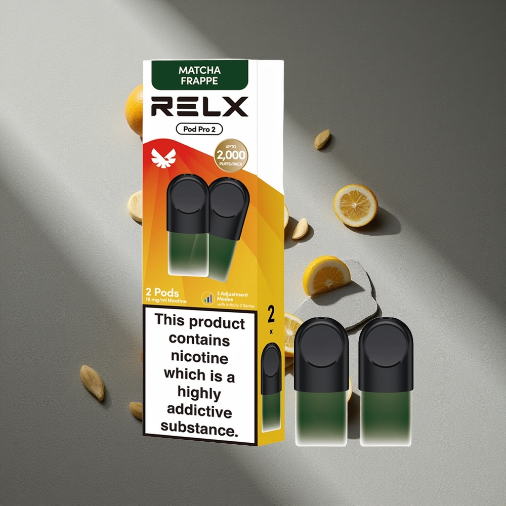 RELX Pod Pro 2 600 Puffs Herbata Matcha Frappe 1,9ml