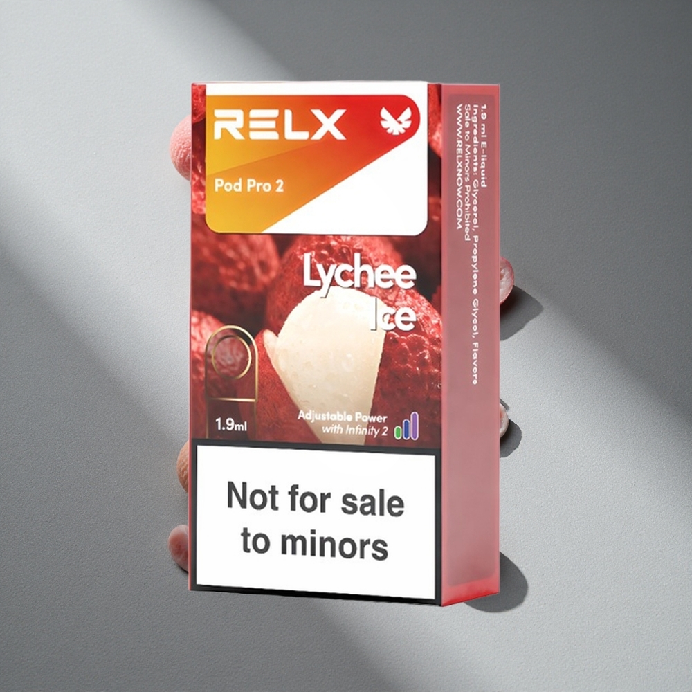RELX Pod Pro 2 600 Puffs Lód z Liczi 1,9ml