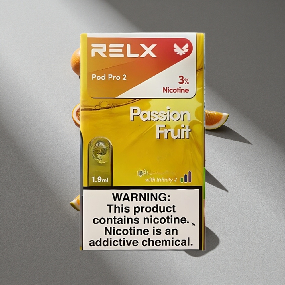 RELX Pod Pro 2 600 Puffs Marakuja 3% Nikotyny 1.9ml