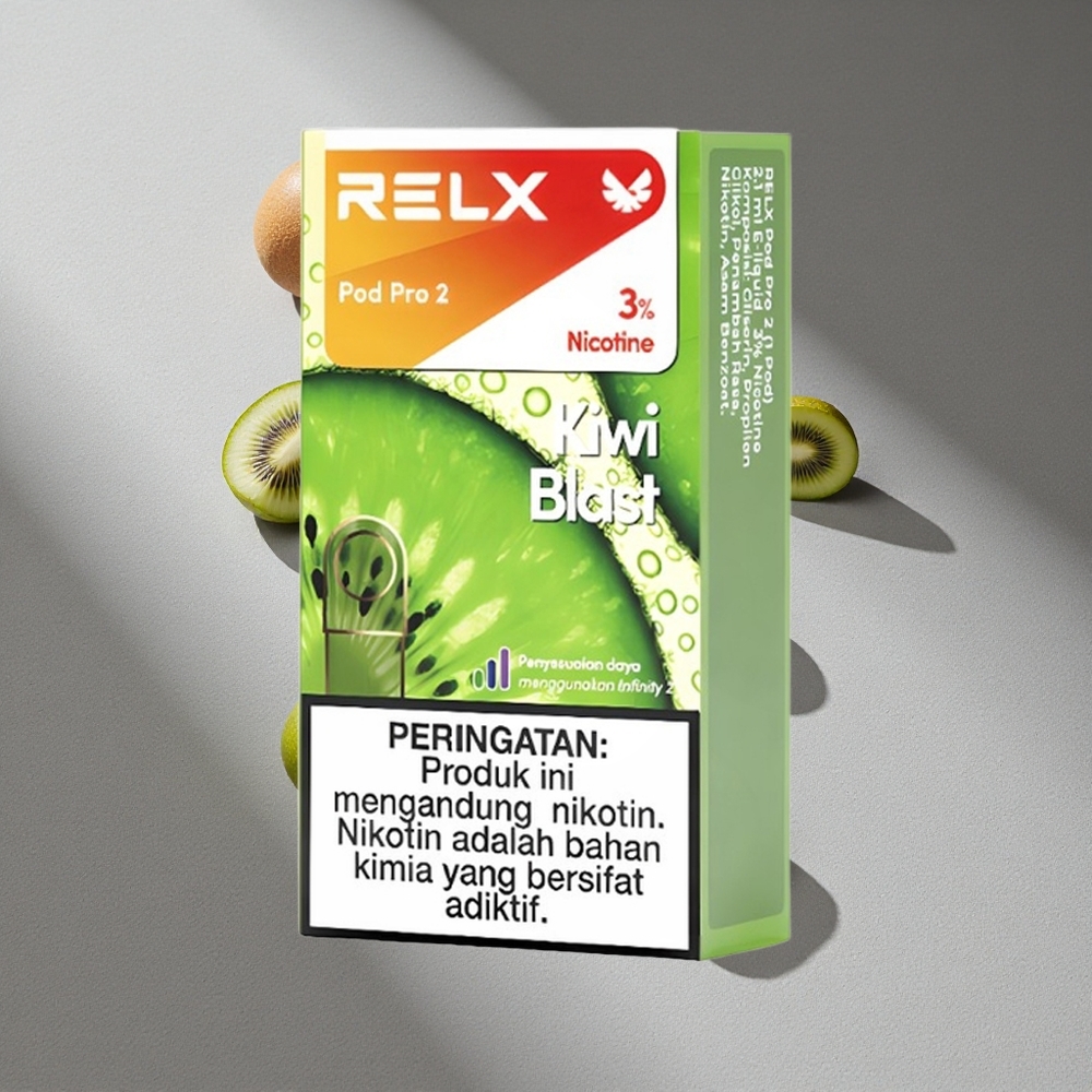 RELX Pod Pro 2 600 zaciągnięć Kiwi Blast 3% nikotyny