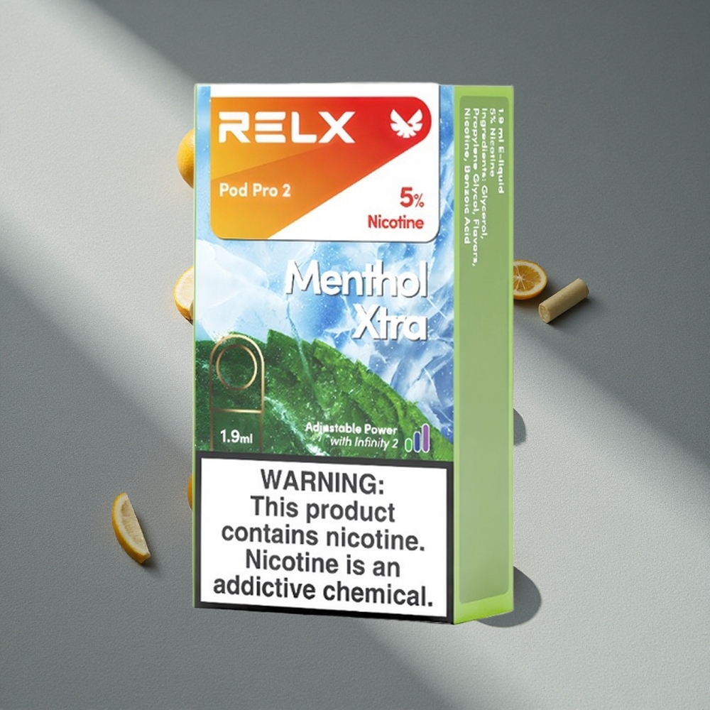 RELX Pod Pro 2 600 zaciągnięć Mentol Xtra 5% nikotyny