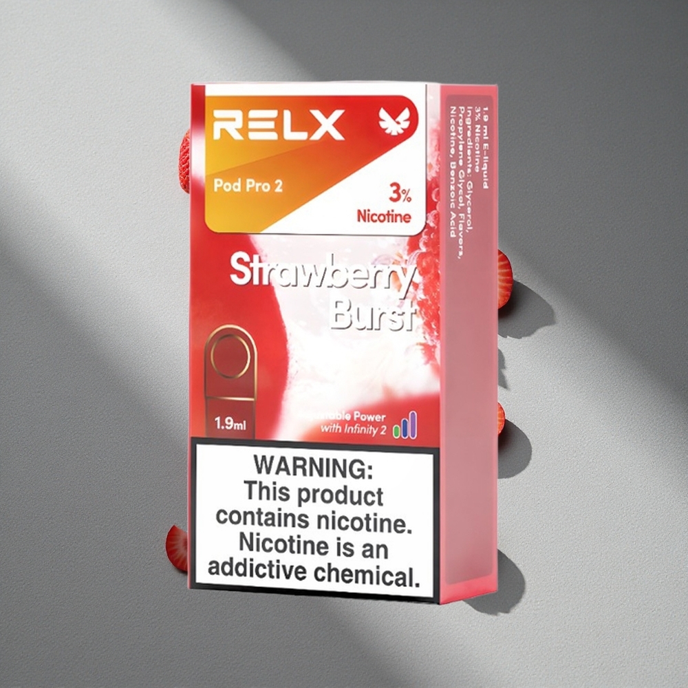RELX Pod Pro 2 600 zaciągnięć Truskawkowy Wybuch 1,9ml